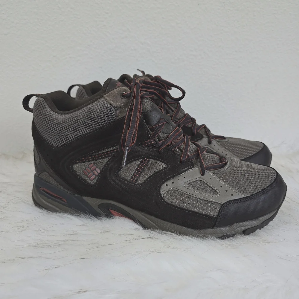 Columbia Wallawalla 2 Mid Omni-Tech Leather Lace Up Hiking Boot